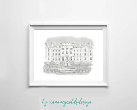 Buildings & Venues - Markree Castle Illustration