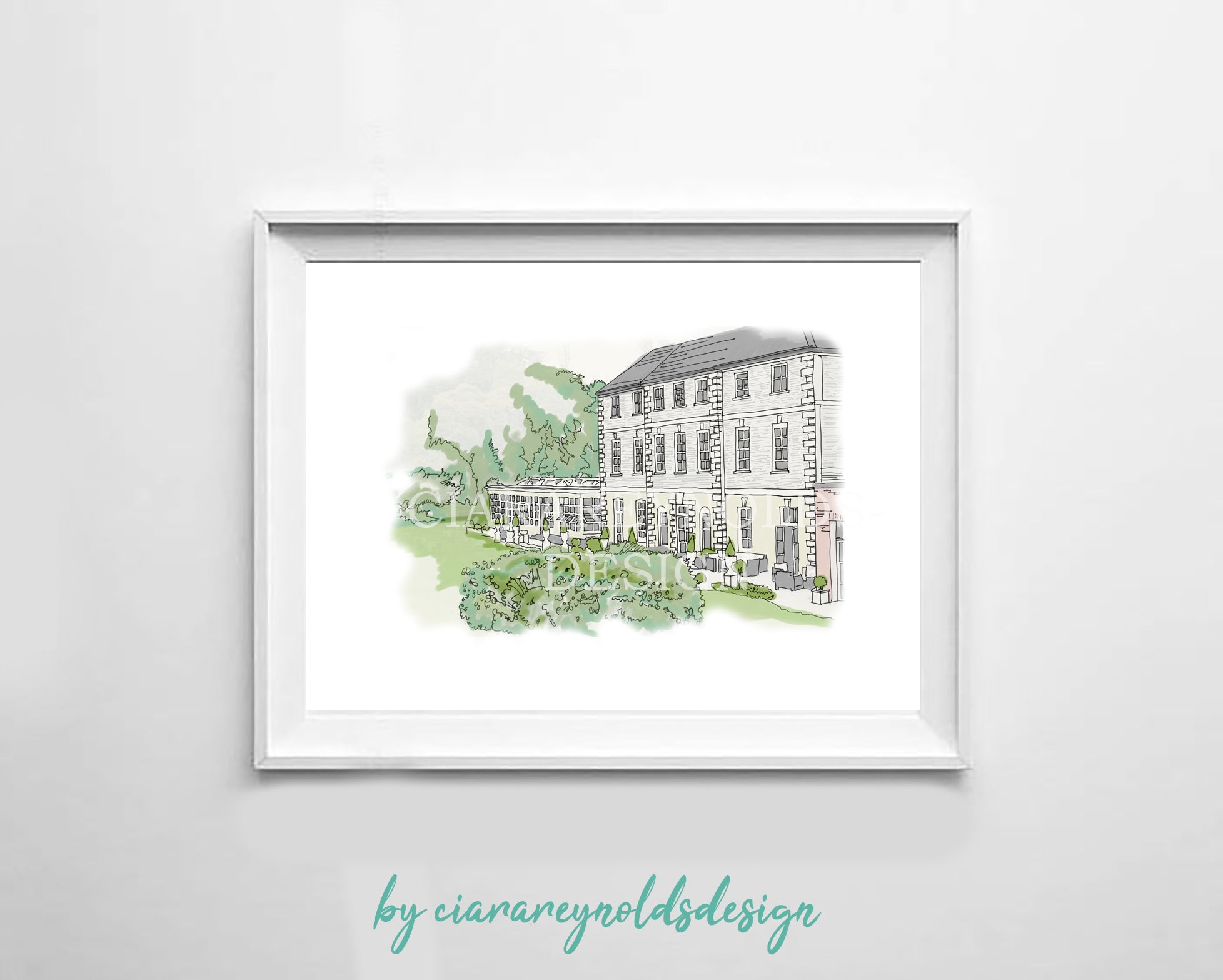 Buildings & Venues - Maryborough Hotel Illustration