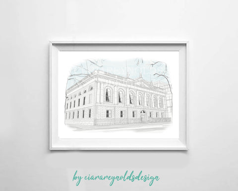 Buildings & Venues - Royal College of Surgeons Ireland Illustration